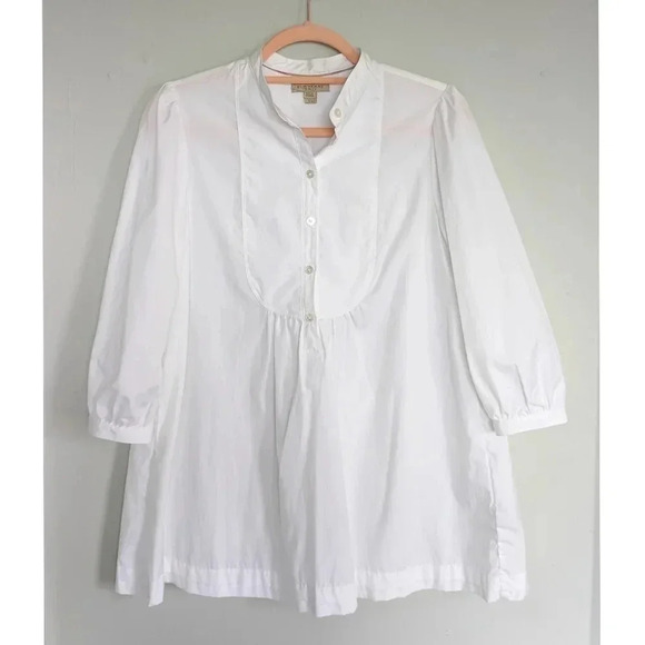 Burberry Brit Bibbed Poplin Tunic - Picture 1 of 7